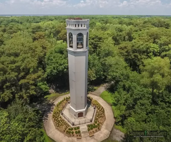Brownell Memorial Park Carillon Tower - Photo by Charles Braun